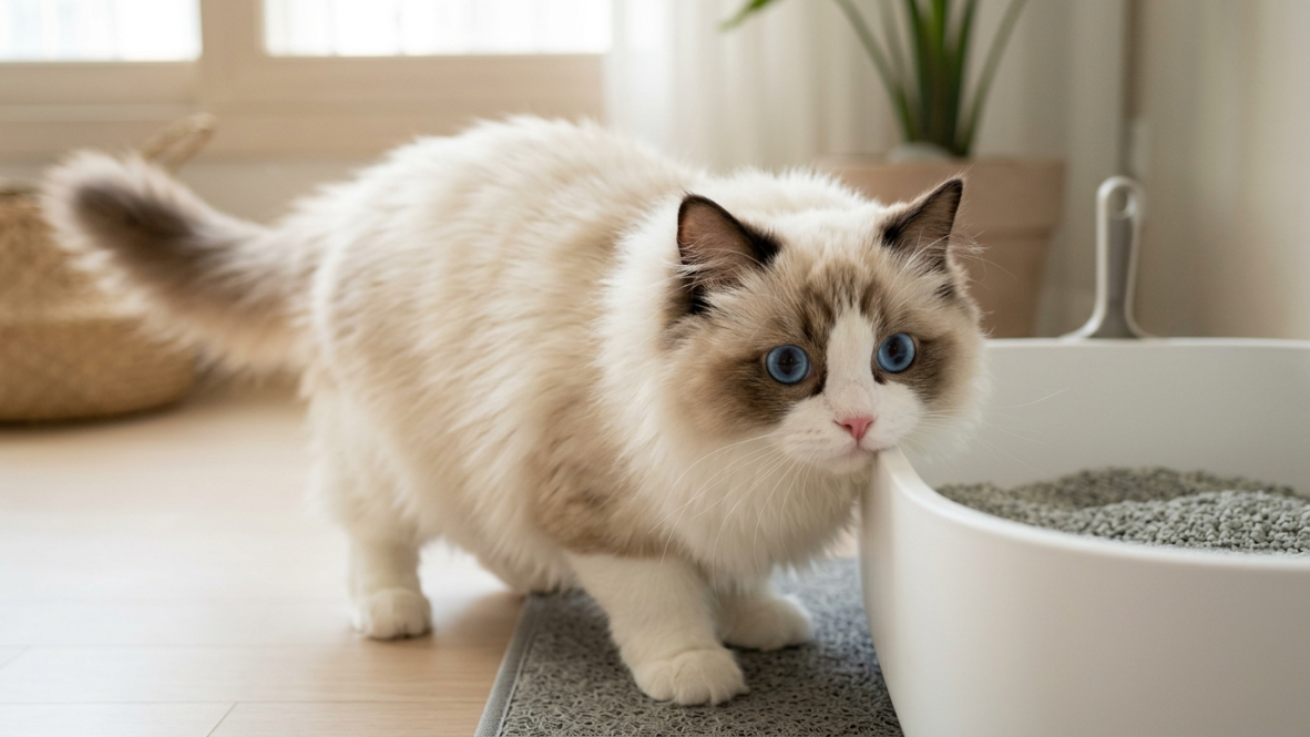 고양이 변비