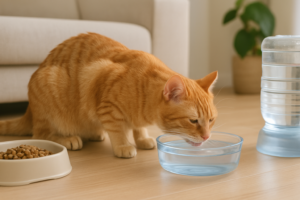 猫咪喝水很多：需要留意什么及日常护理方法