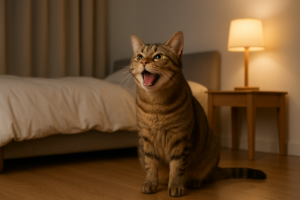 猫咪夜间叫唤的原因及主人需要留意的情况