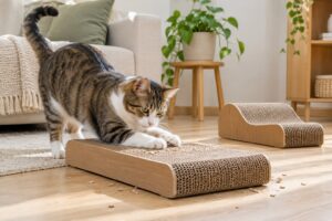 猫の爪とぎの選び方｜素材・サイズ・置き場所と交換の目安
